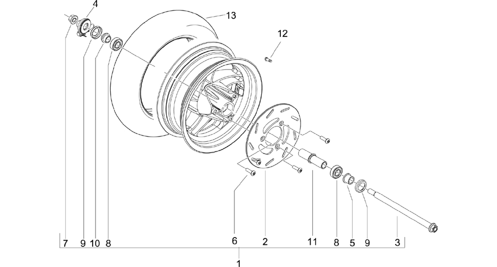 Front wheel