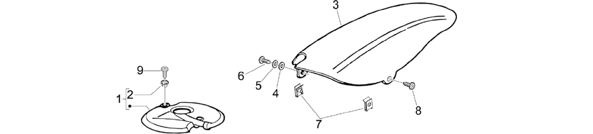 Wheel huosing - Mudguard