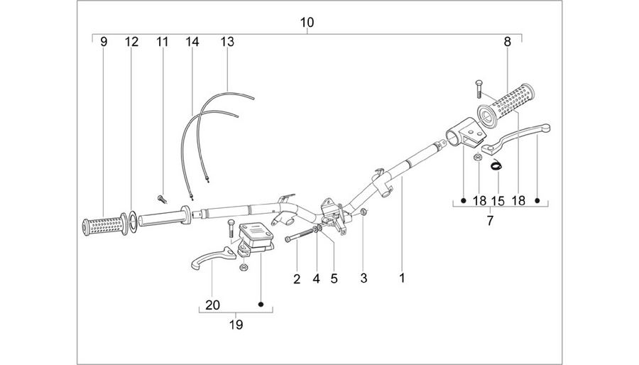 Handlebars - Master cil.
