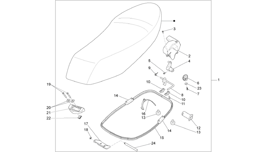 Saddle/seats