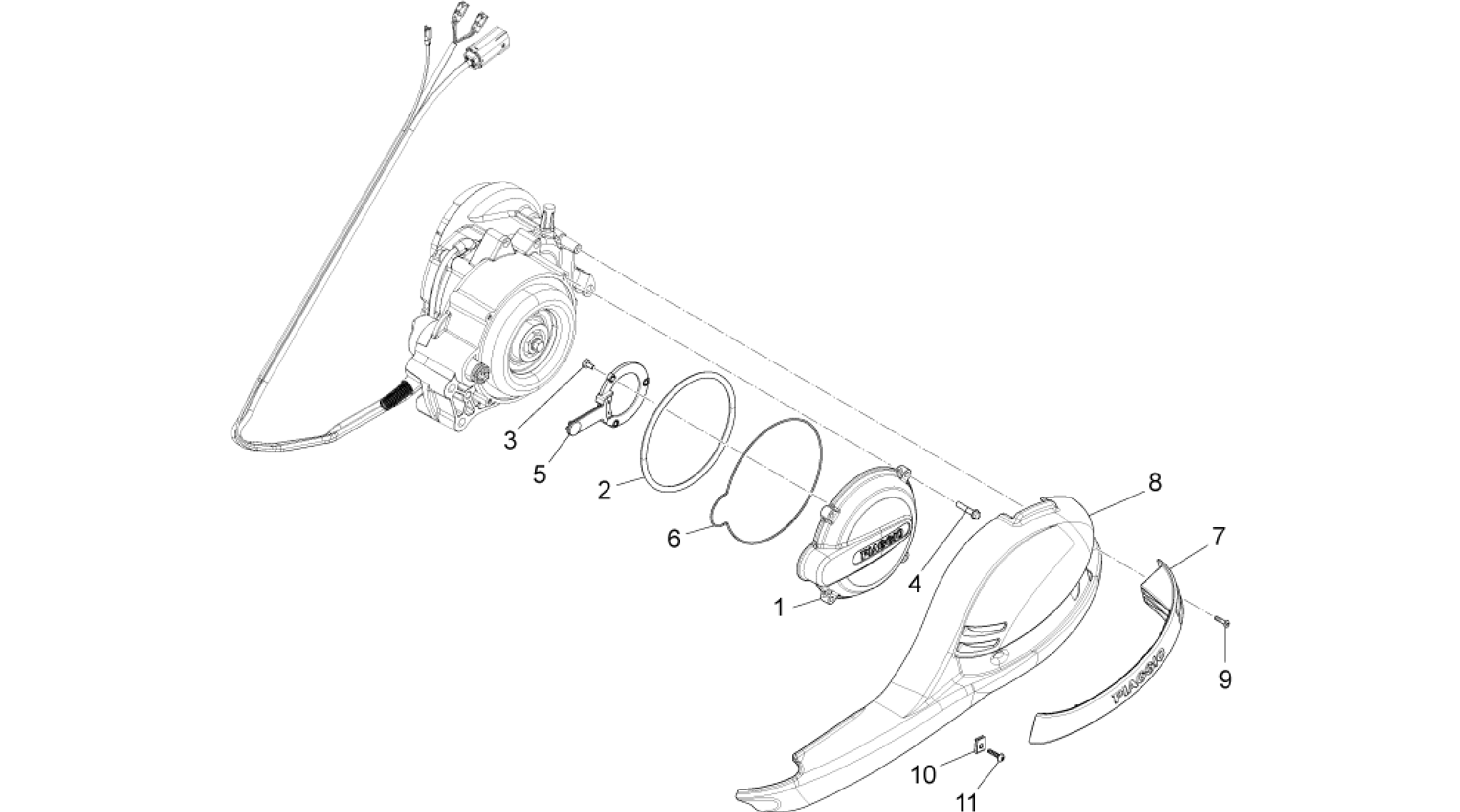 Crankcase cover - Crankcase cooling