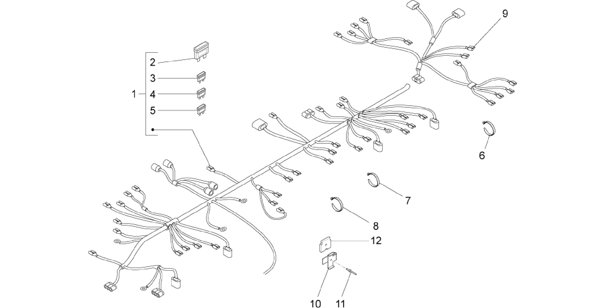 Main cable harness