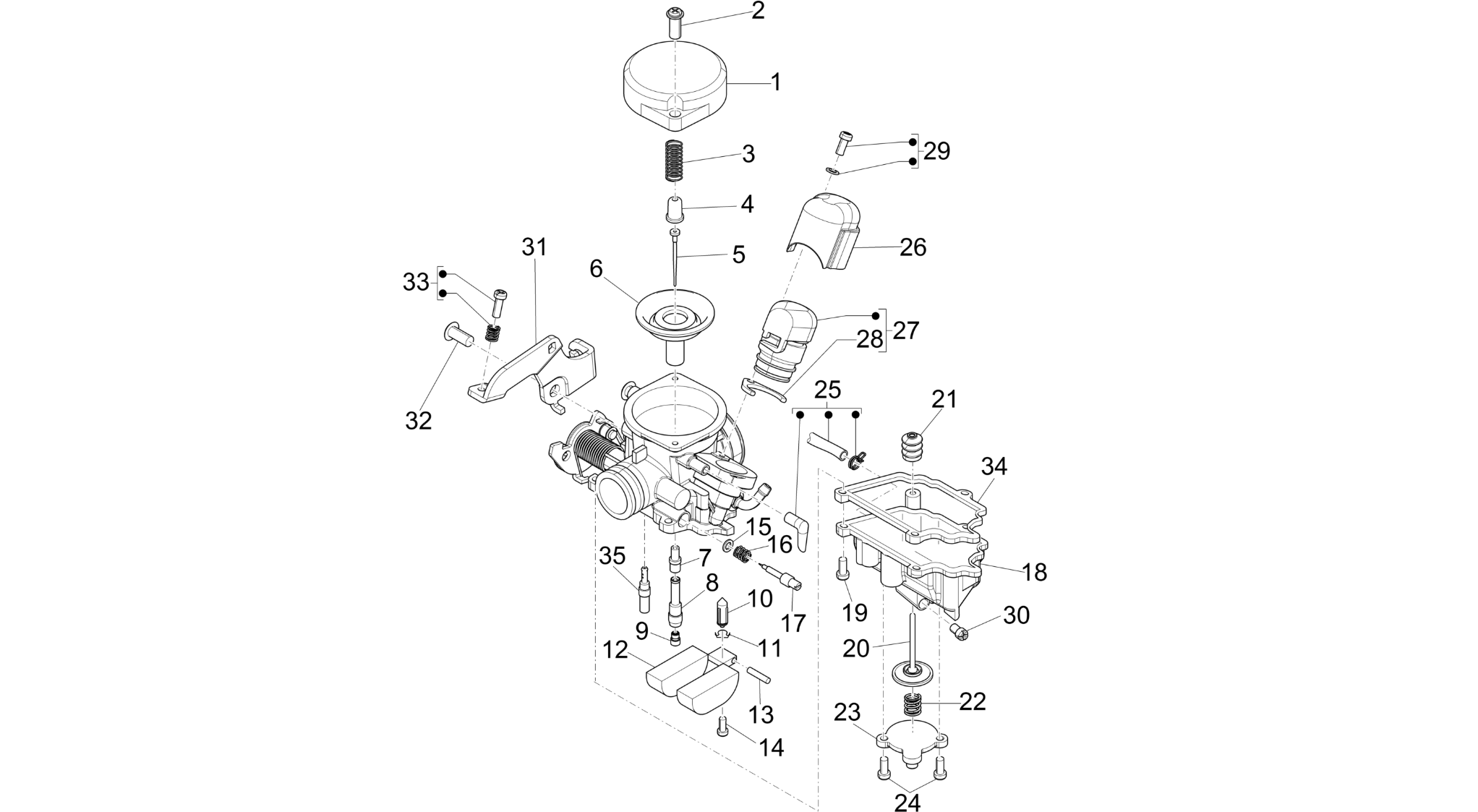 Carburetor's components