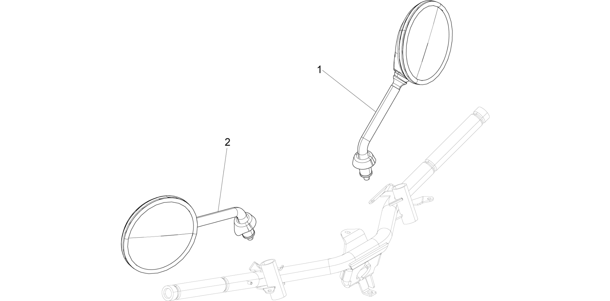 Driving mirror/s