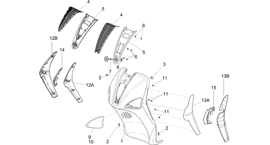 Front shield