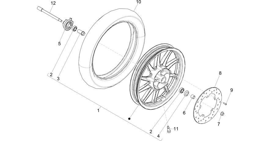 Front wheel