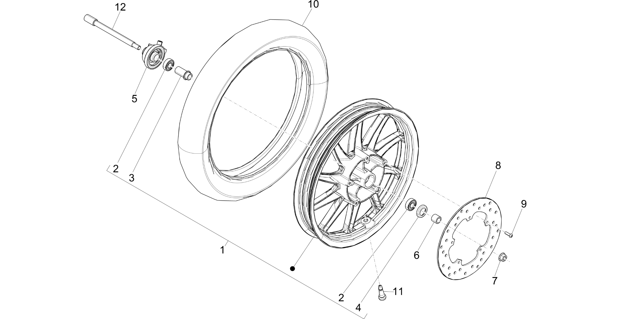 Front wheel
