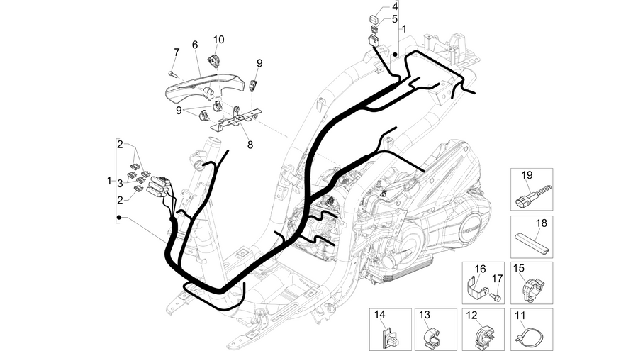 Main cable harness