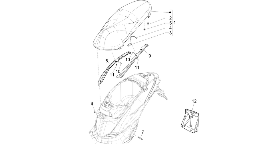 Saddle/seats