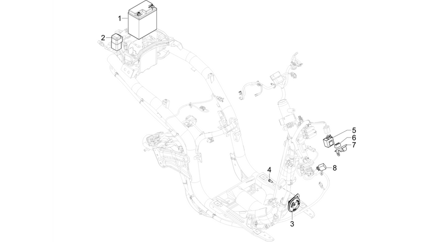 Remote control switches - Battery - Horn
