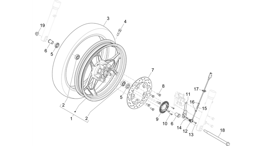 Front wheel