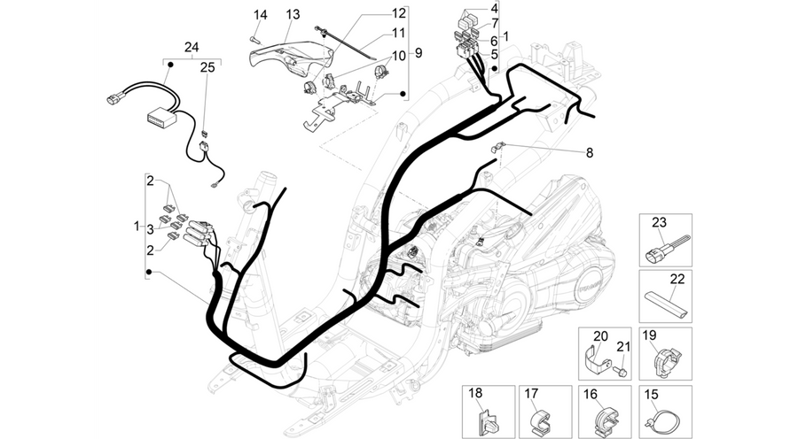 Main cable harness