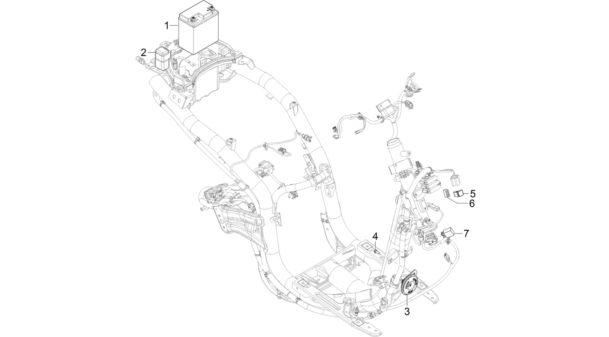 Remote control switches - Battery - Horn