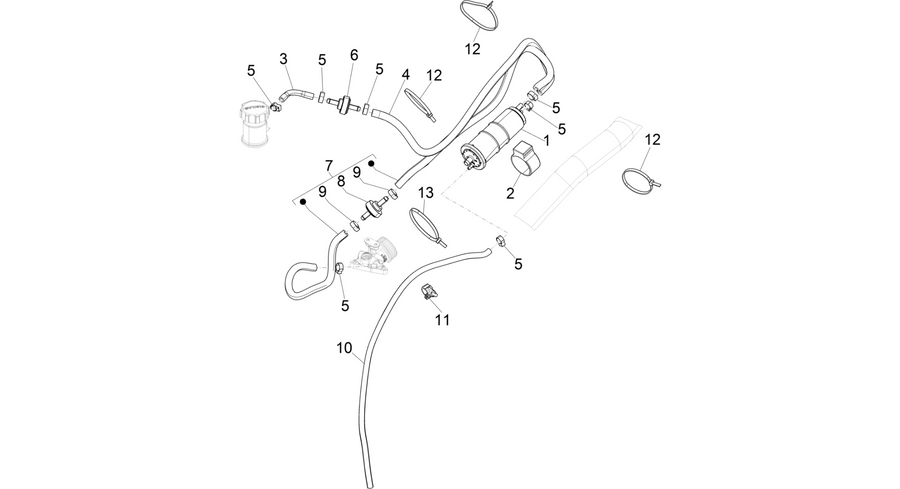 Anti-percolation system