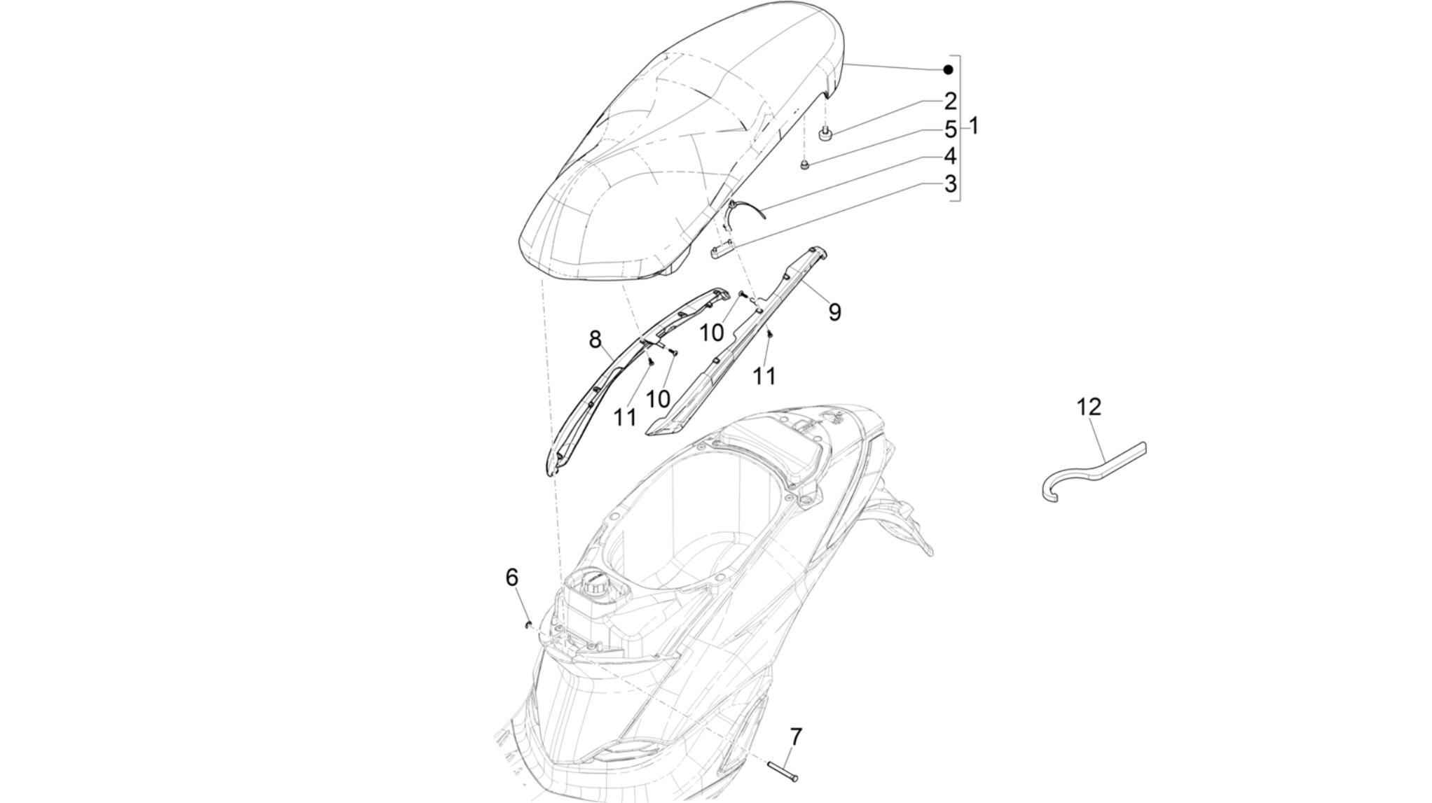 Saddle/seats