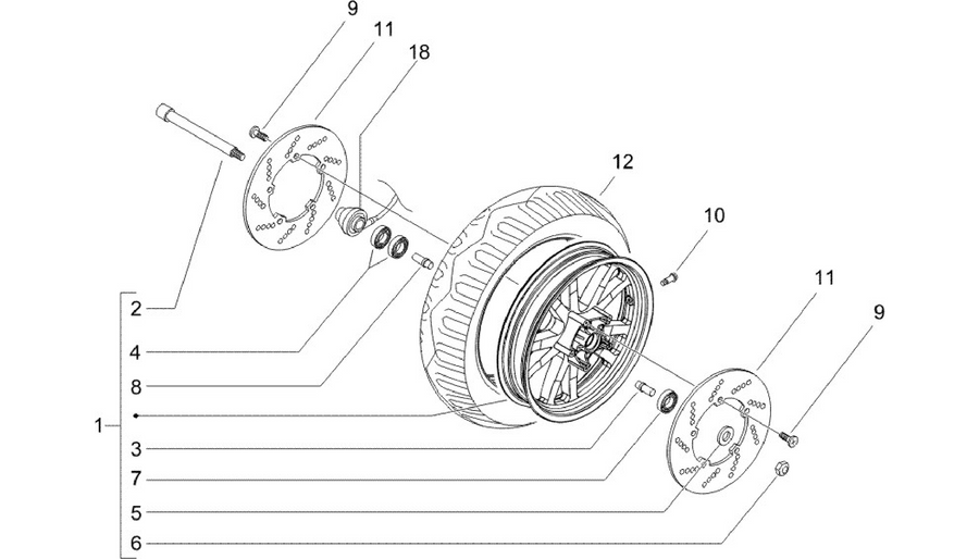 Front wheel