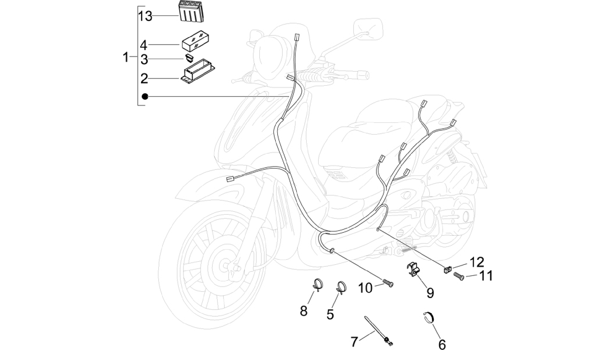 Main cable harness