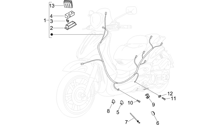 Main cable harness
