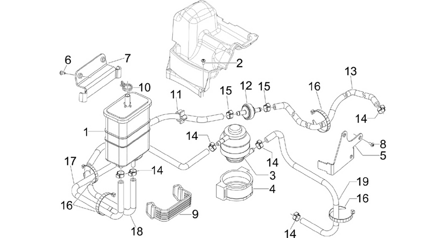 Anti-percolation system