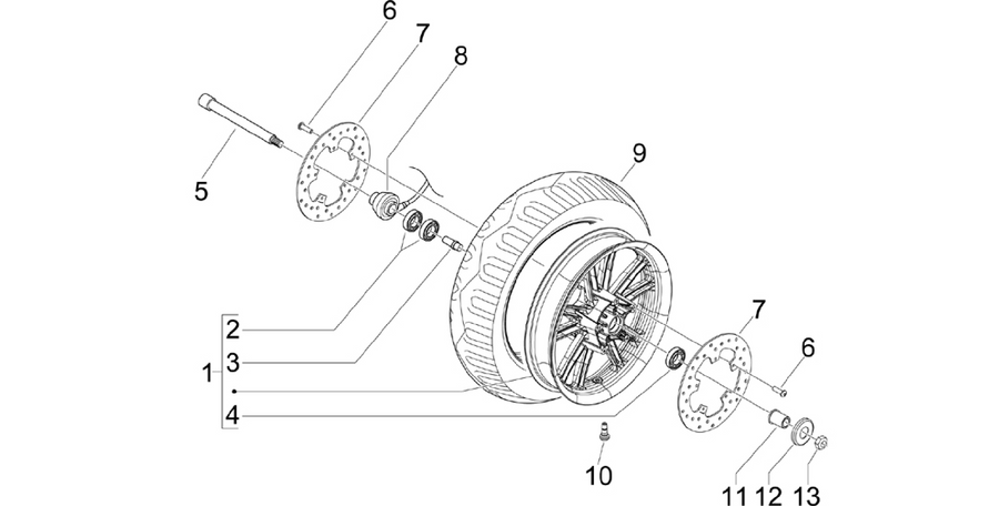 Front wheel