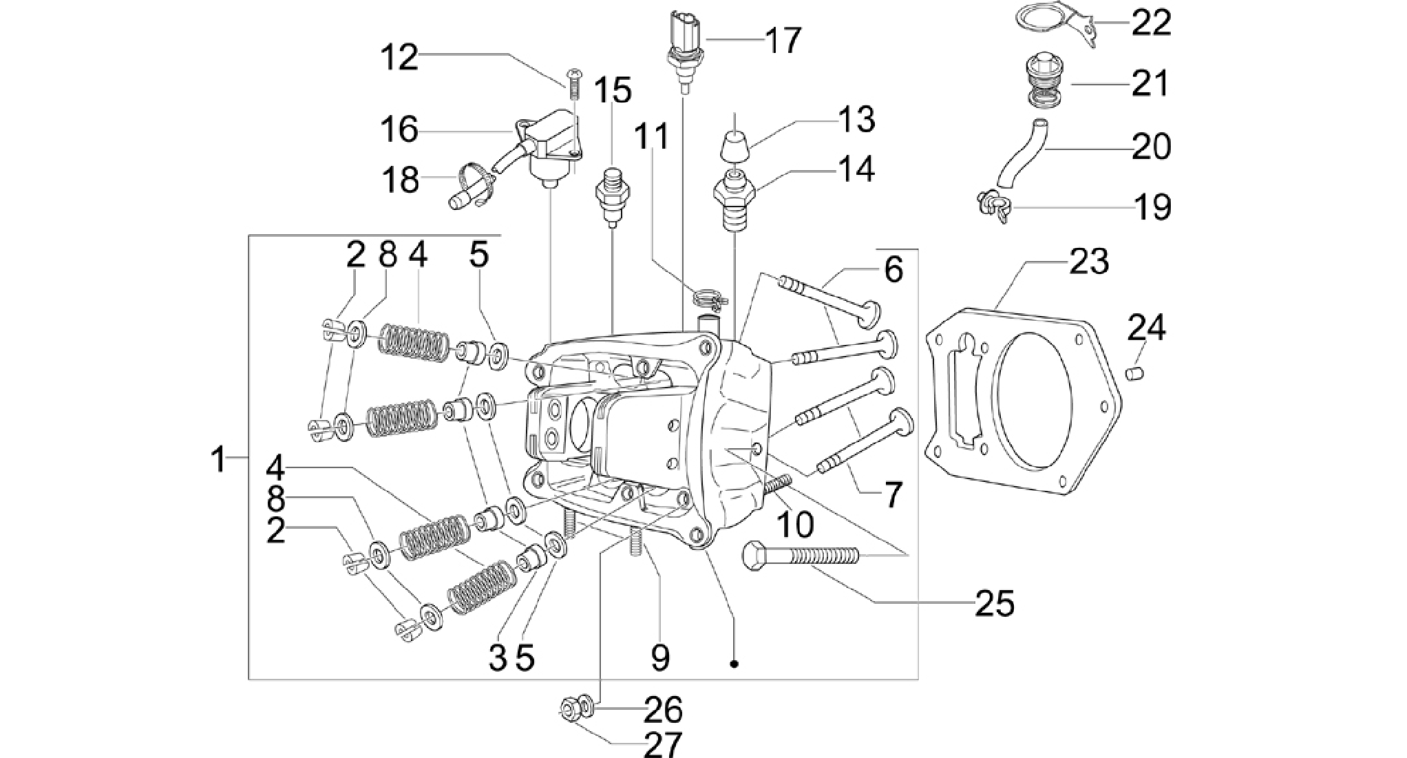 Head unit - Valve