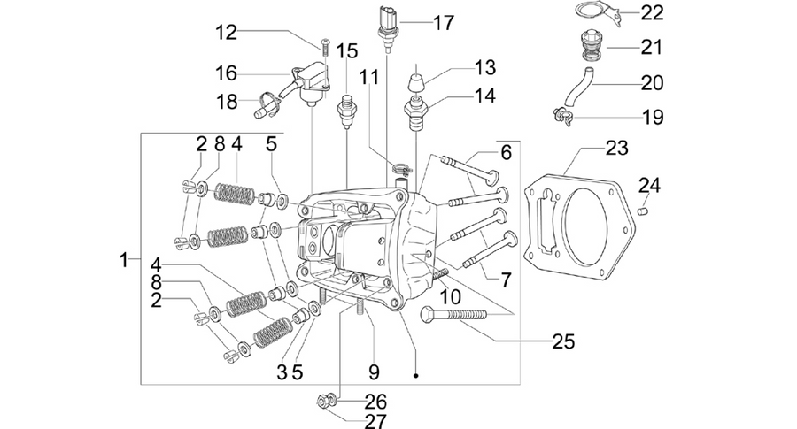 Head unit - Valve