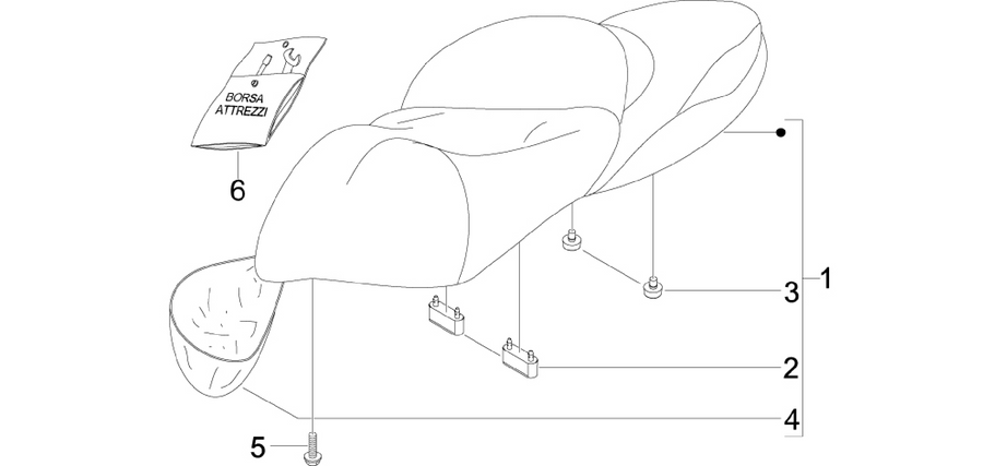 Saddle/seats