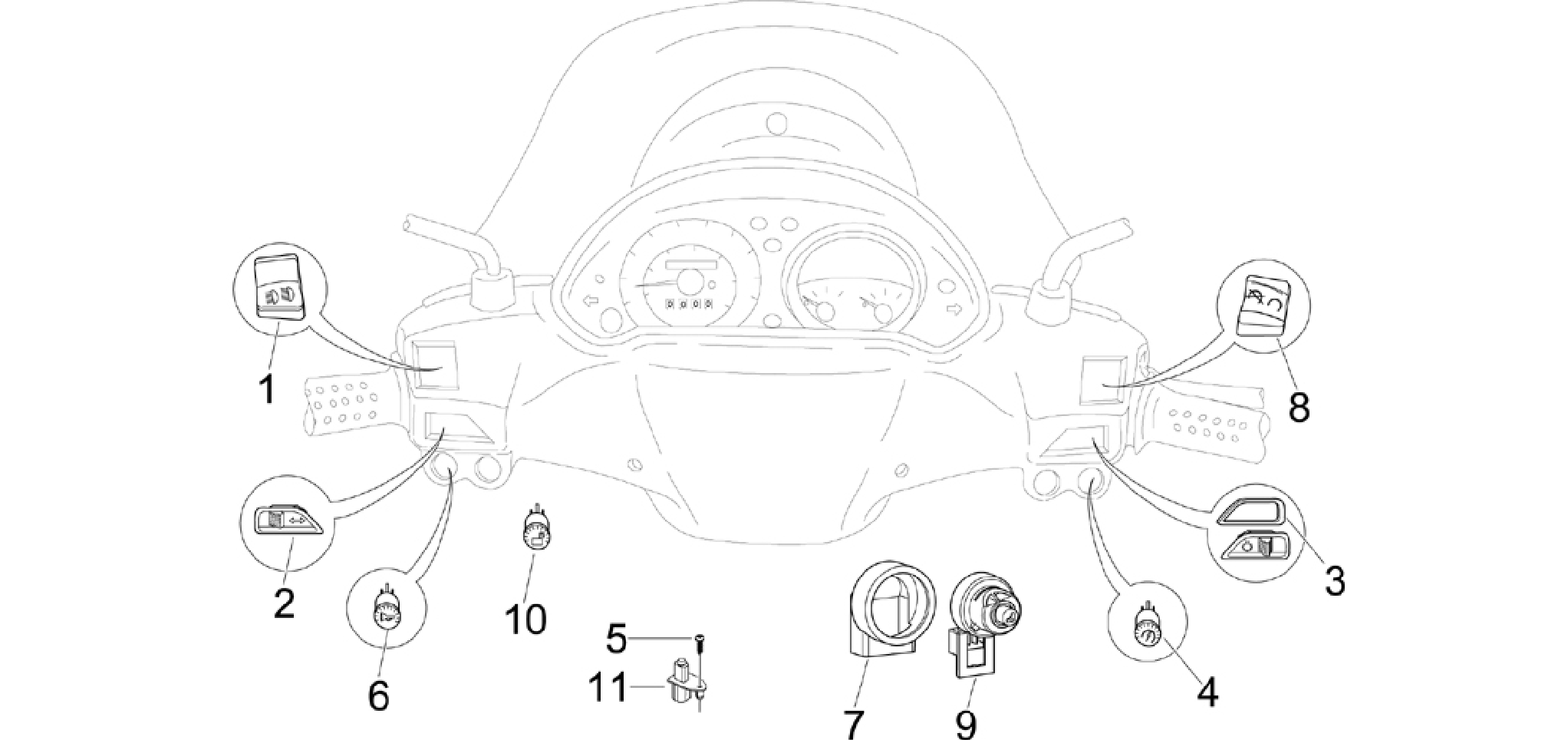 Selectors - Switches - Buttons