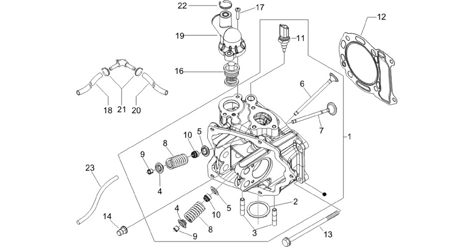 Head unit - Valve