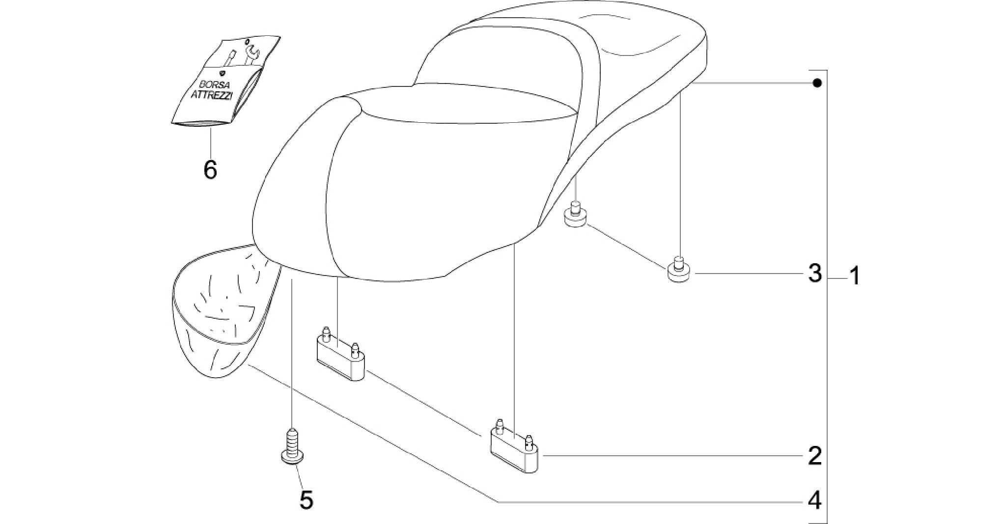 Saddle/seats