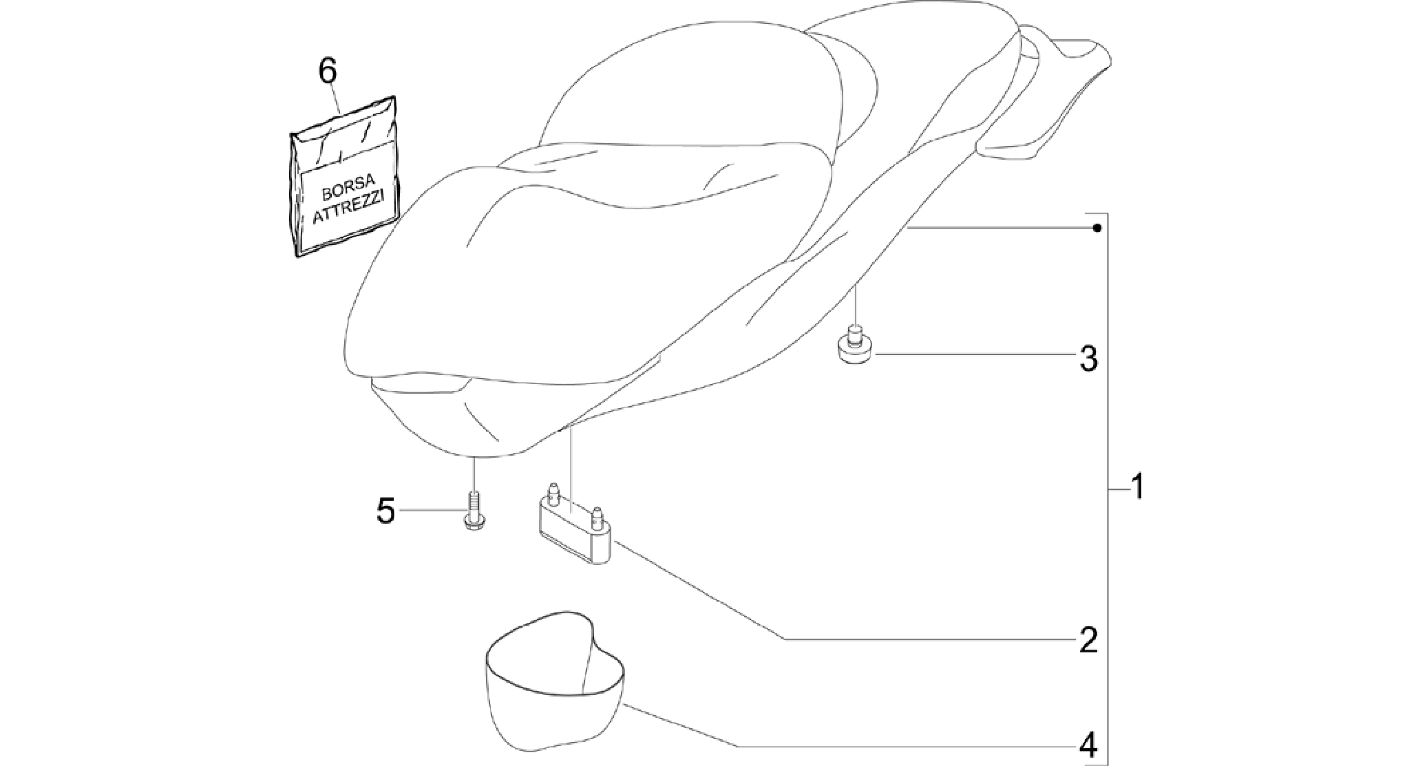 Saddle/seats