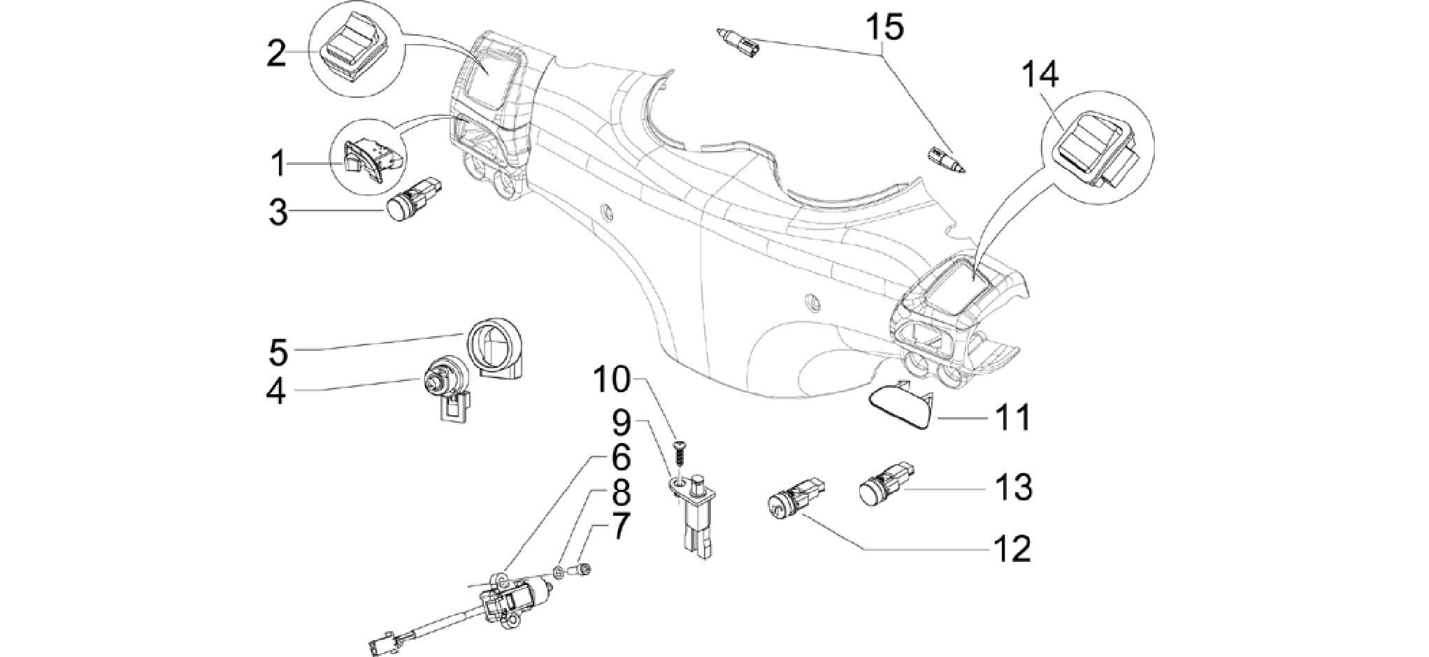 Selectors - Switches - Buttons