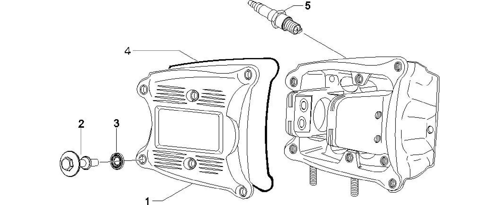 Cylinder head cover