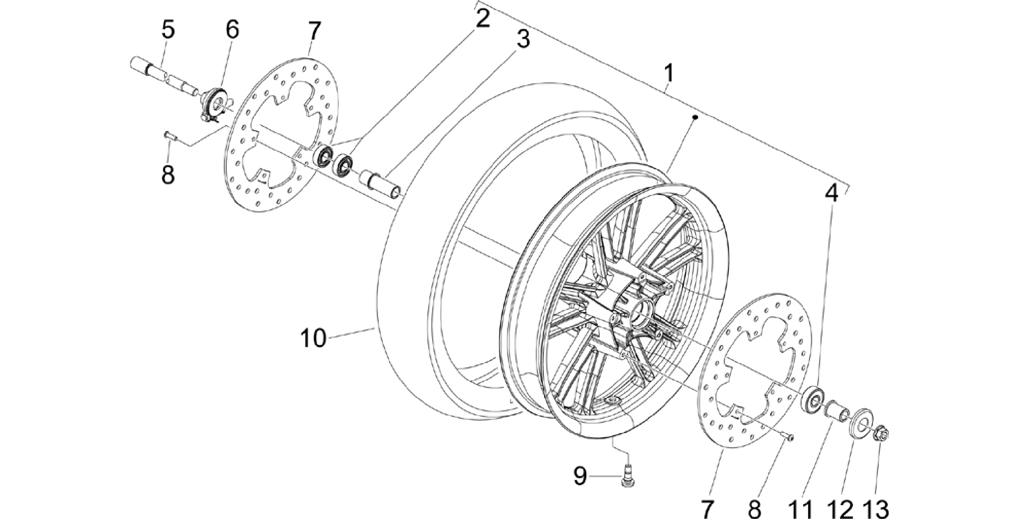 Front wheel