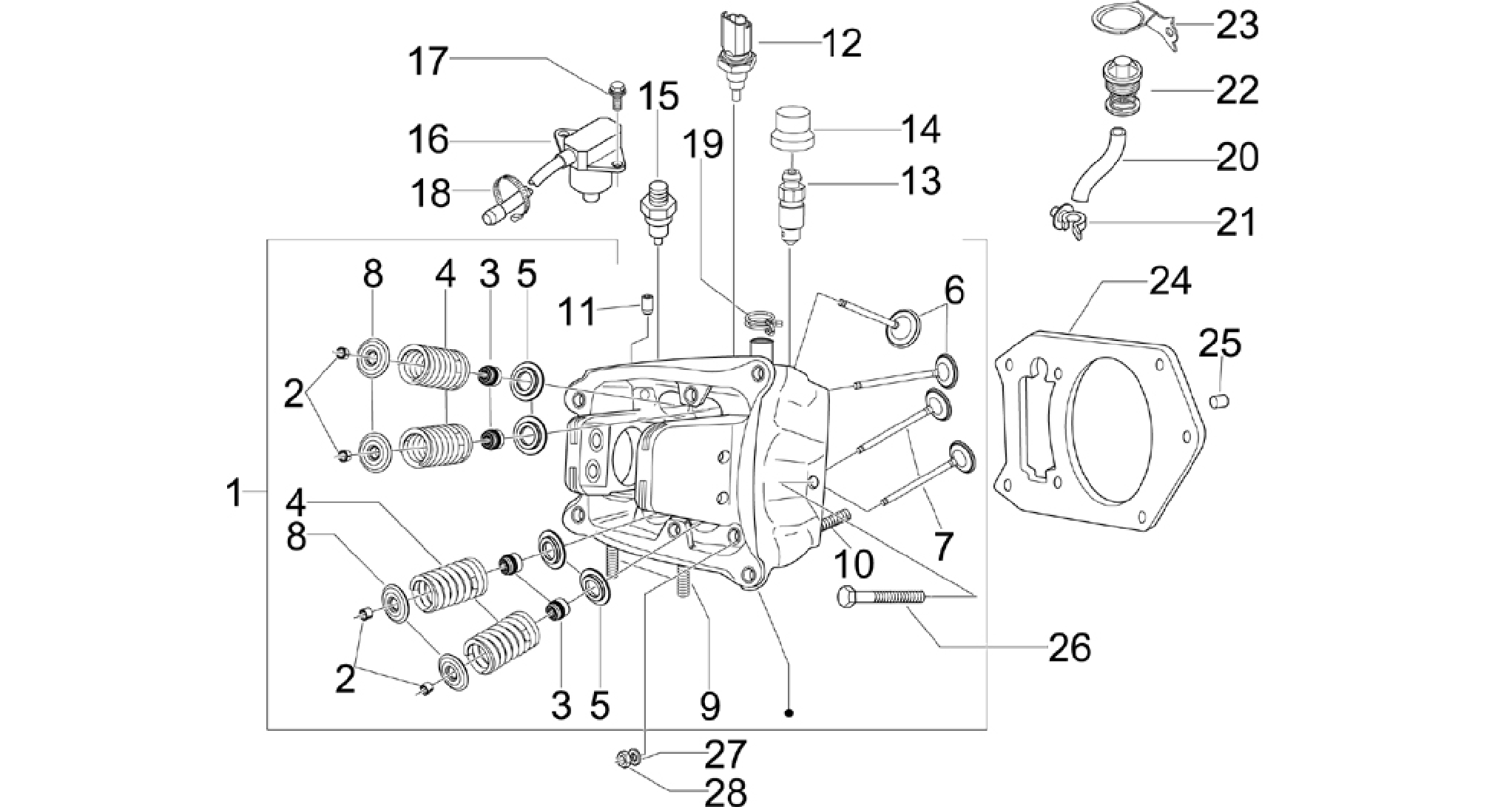 Head unit - Valve