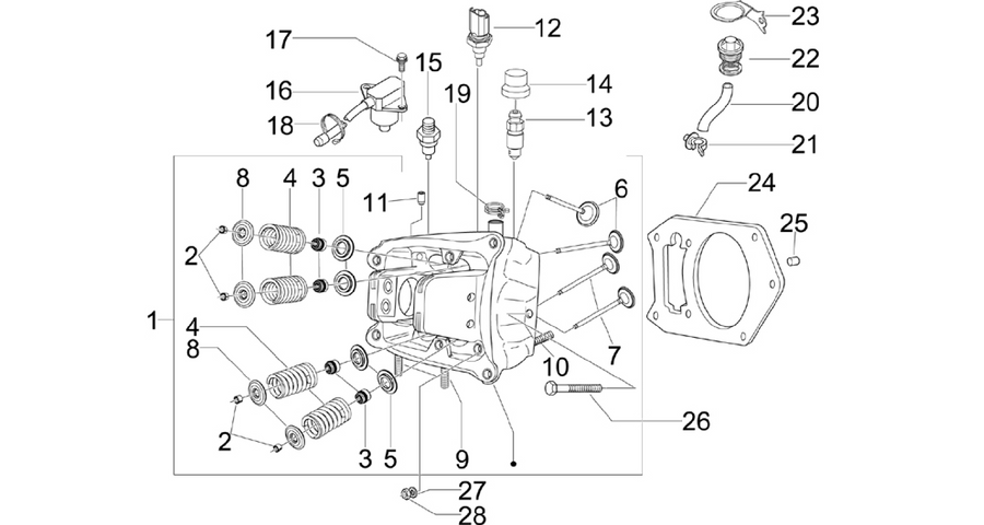 Head unit - Valve