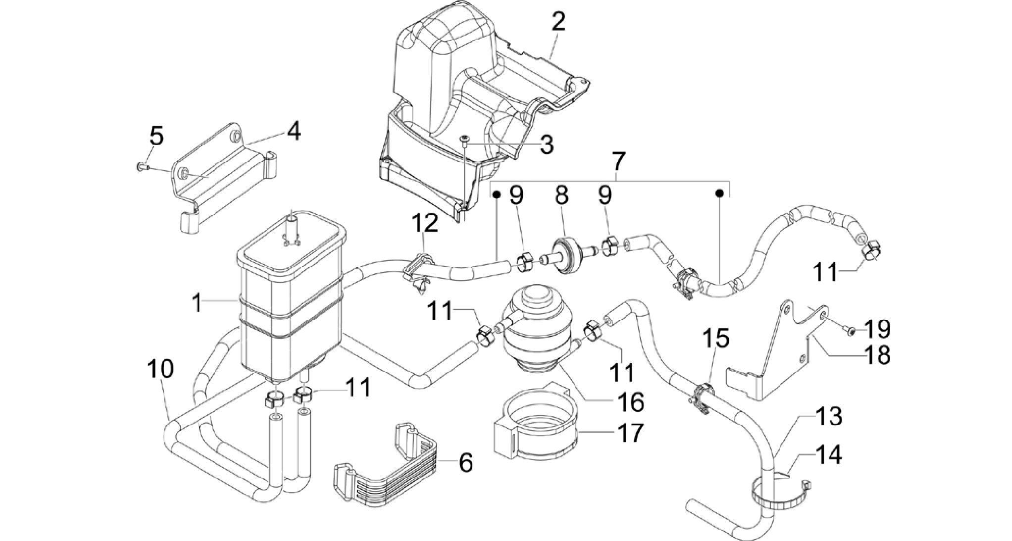 Anti-percolation system