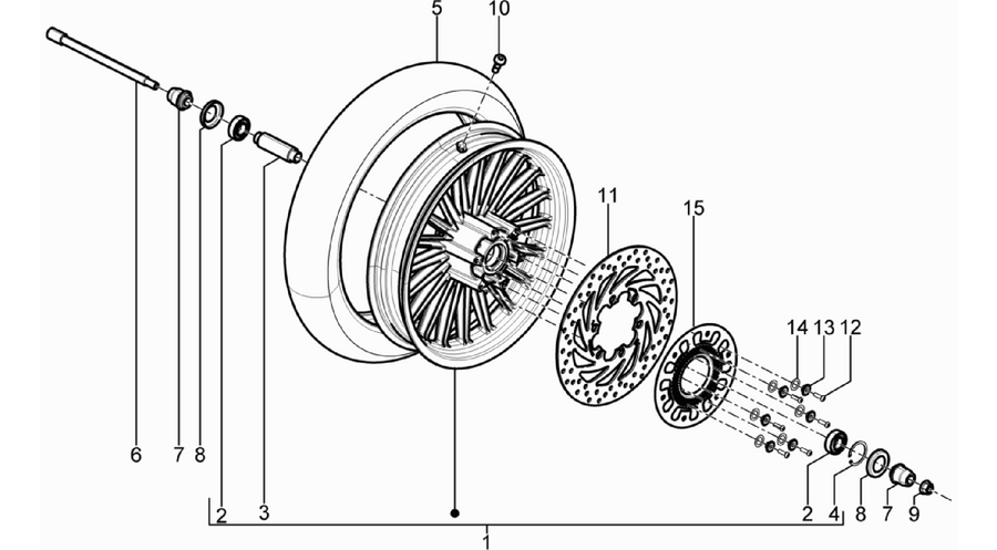Front wheel