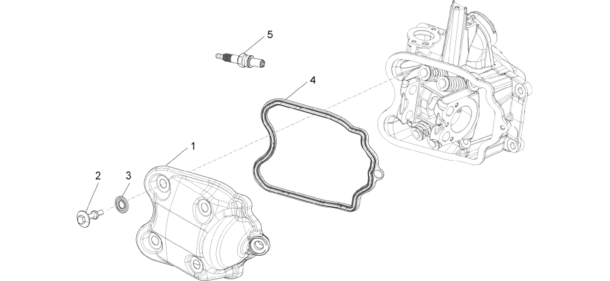 Cylinder head cover