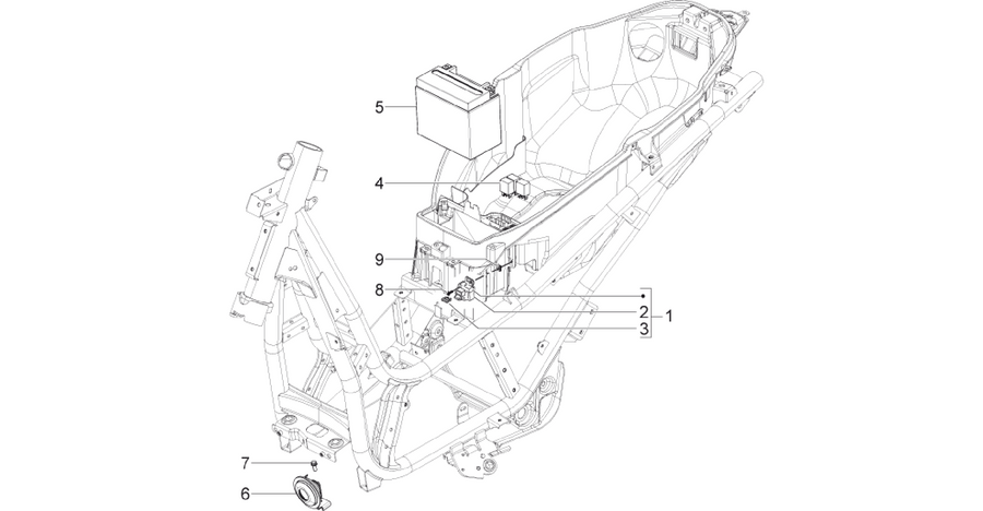 Remote control switches - Battery - Horn