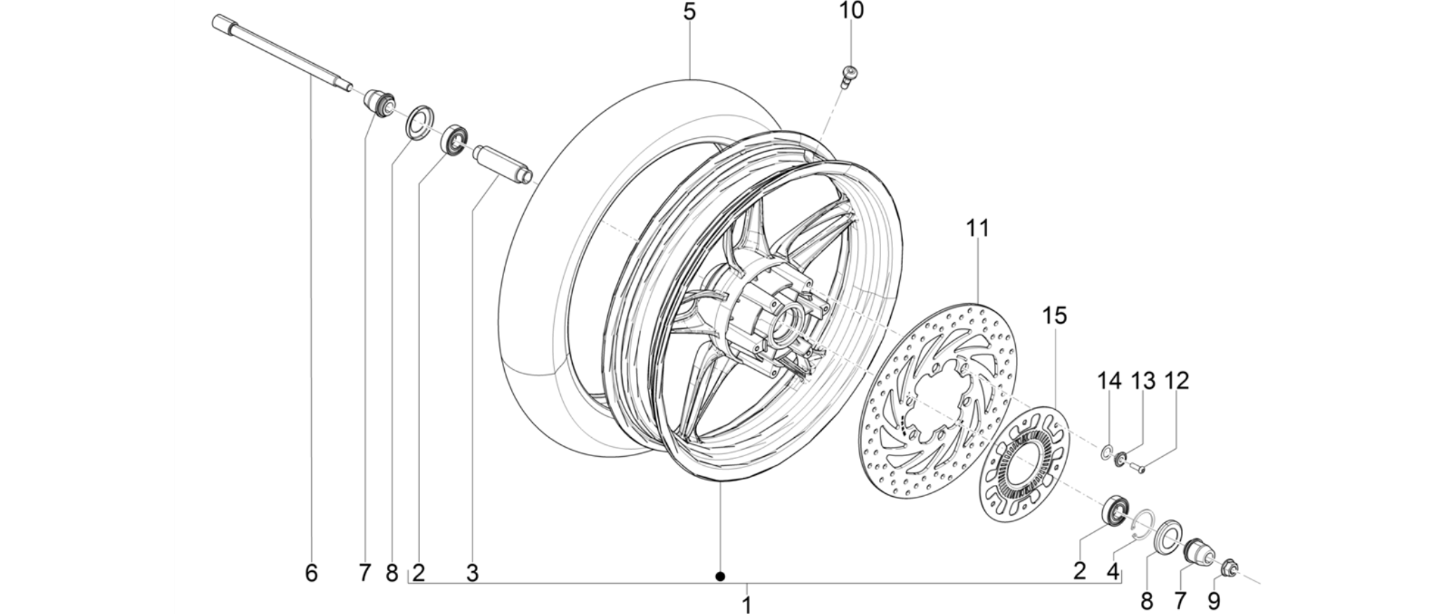 Front wheel