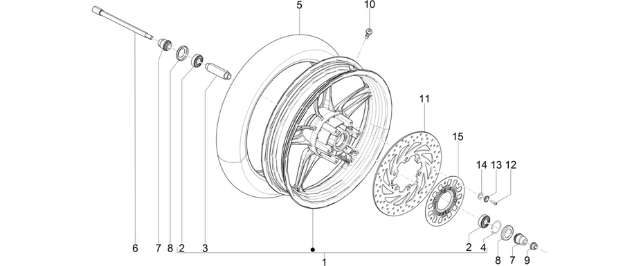 Front wheel