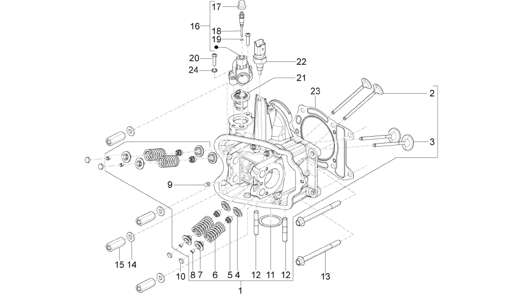 Head unit - Valve