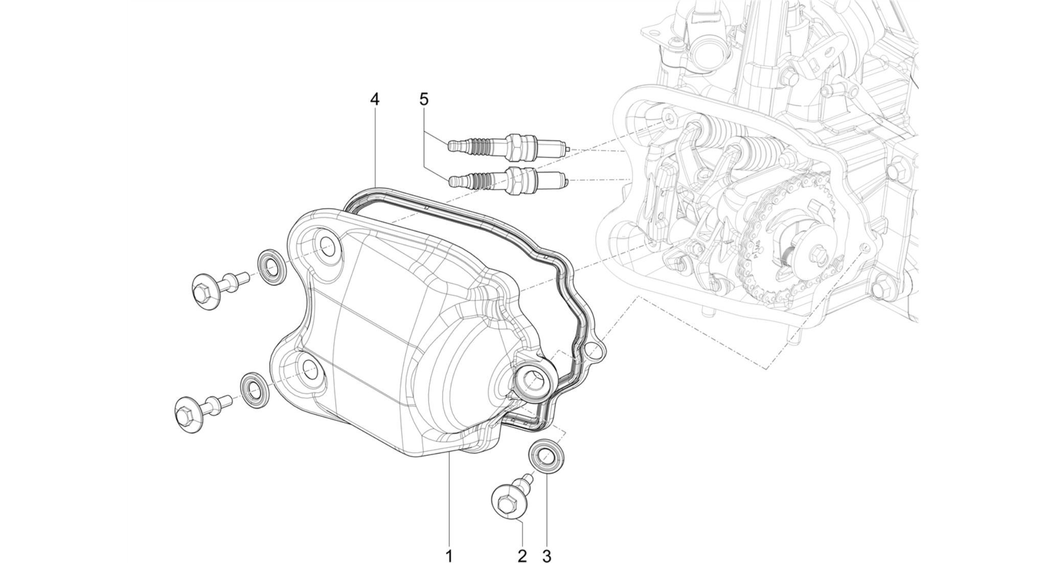 Cylinder head cover