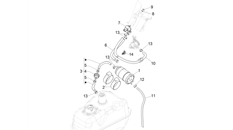Anti-percolation system