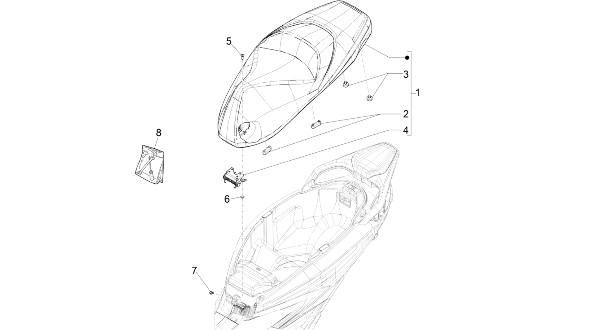 Saddle/seats