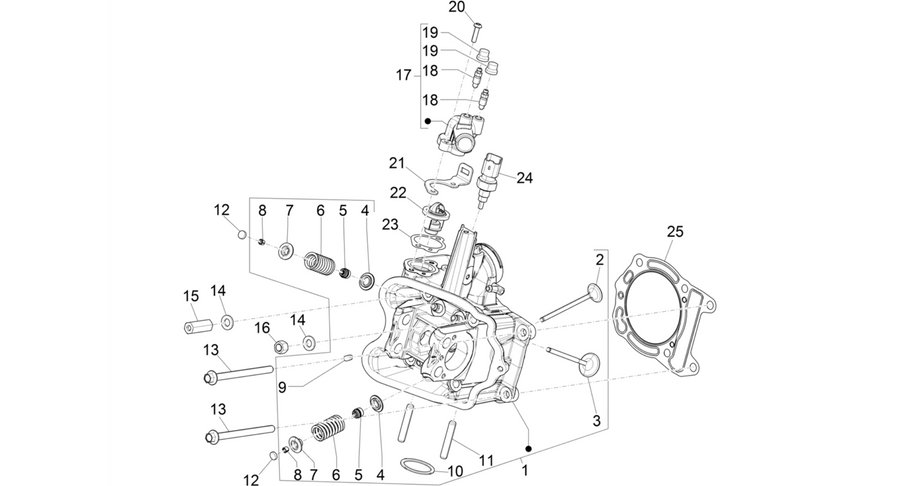 Head unit - Valve