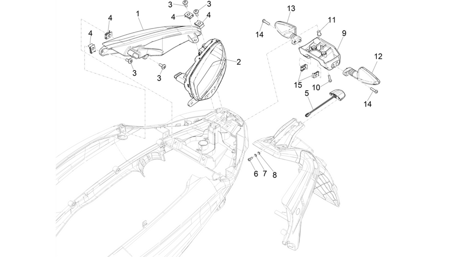Rear headlamps - Turn signal lamps