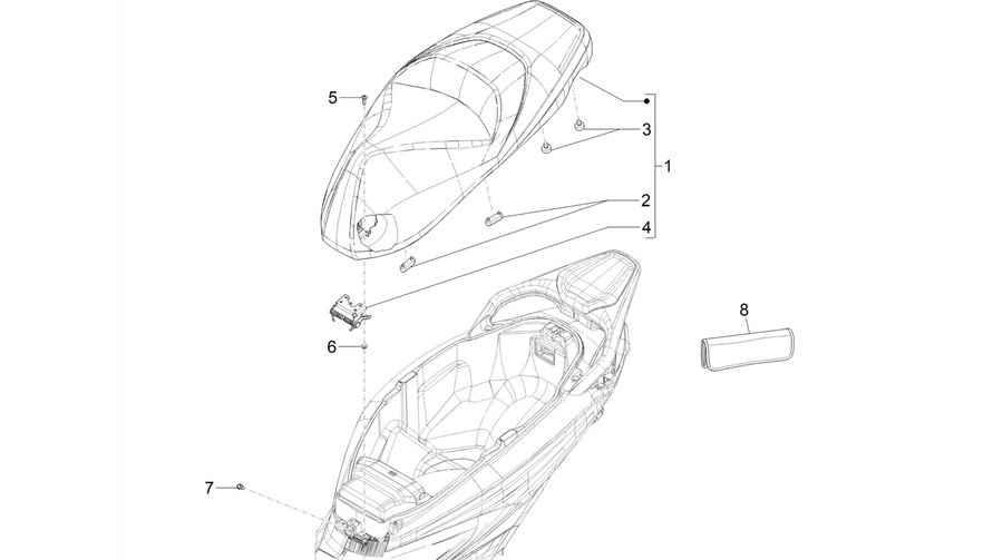 Saddle/seats