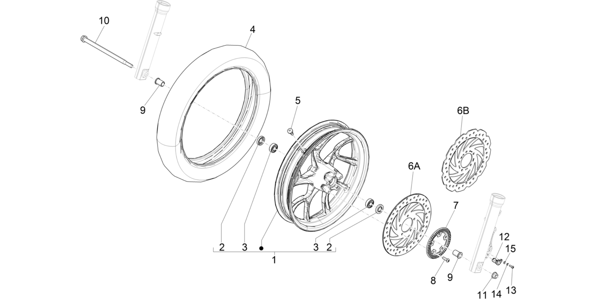 Front wheel